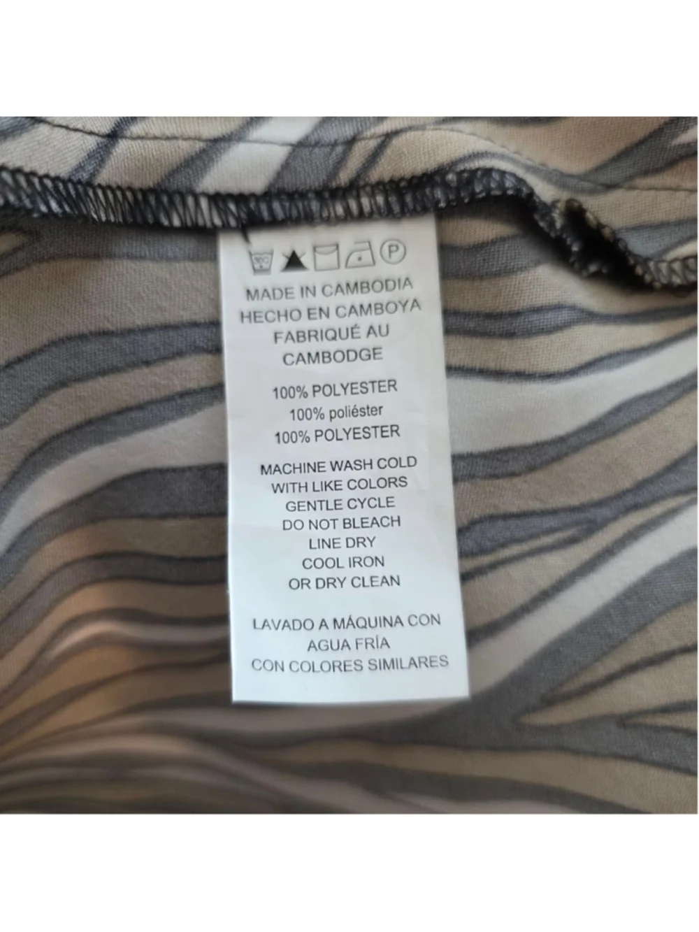 Women's Michael Kors S Zebra Print Cowl Neck Midi Dress NWOT